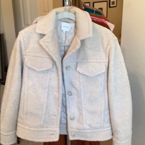 Vince Sherpa Trucker jacket